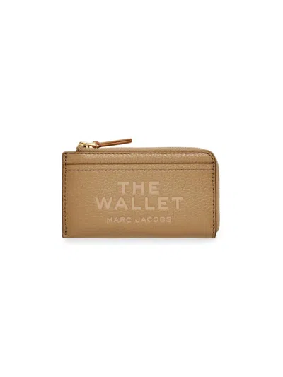 Marc Jacobs Women's The Leather Top-zip Multi Wallet In Brown