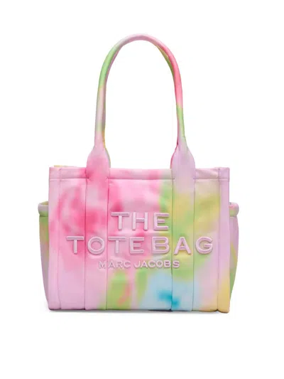 Marc Jacobs The Tote Bag Blurred Floral Tote Bag In Multi
