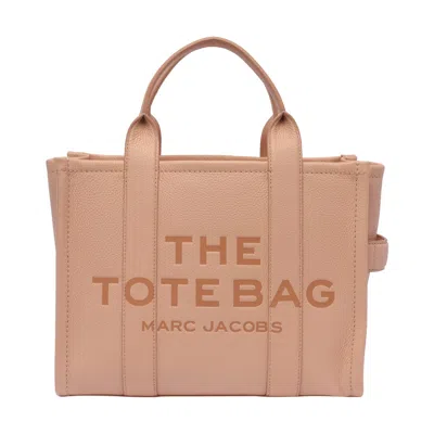 Marc Jacobs Women The Medium Leather Tote In Pink