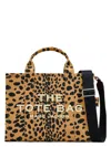 Marc Jacobs Embroidered Animal Print Tote Bag With Versatile Carrying Options In Animal Print