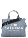 Marc Jacobs Women The Tote Bag Medium Canvas Tote In Blue Shadow
