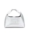 Marc Jacobs The Mini Leather Sack Bag In Silver