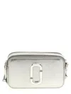 Marc Jacobs Women 'the Metallic Snapshot' Crossbody Bag In Silver