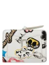 Marc Jacobs The Sticker Utility Snapshot Mini Compact Wallet In Multicolour