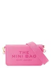 Marc Jacobs The Mini Bag Leather Crossbody Bag In Pink