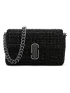 Marc Jacobs The Mini J Marc Shoulder Bag In Black