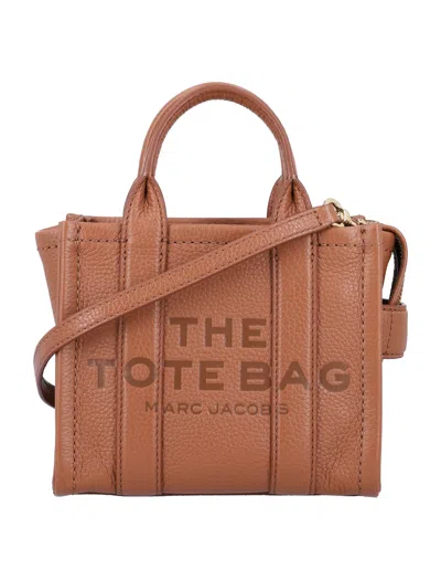 Marc Jacobs Women's The Mini Tote Leather Bag In Argan Oil