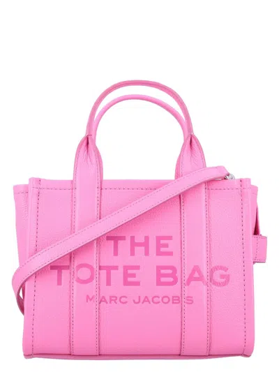 Marc Jacobs Women's The Mini Tote Leather Bag In Bow Pink