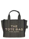 Marc Jacobs 'the Monogram Jacquard Small Tote' Handbag In Black