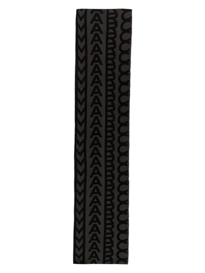 MARC JACOBS WOMEN'S THE MONOGRAM KNIT SCARF