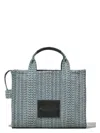 Marc Jacobs Women's The Monogram Washed Denim Medium Tote Bag In Blue