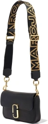 Marc Jacobs Women's The Outline Logo Webbing Strap In Black