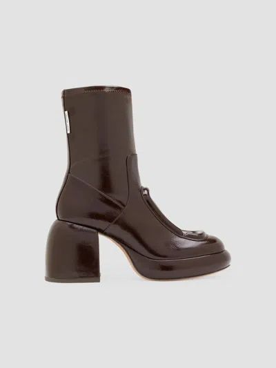 Marc Jacobs Women's The Pop J Marc Ankle Boots In Brown