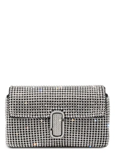 Marc Jacobs Women's The Rhinestone J Logo Mini Shoulder Bag