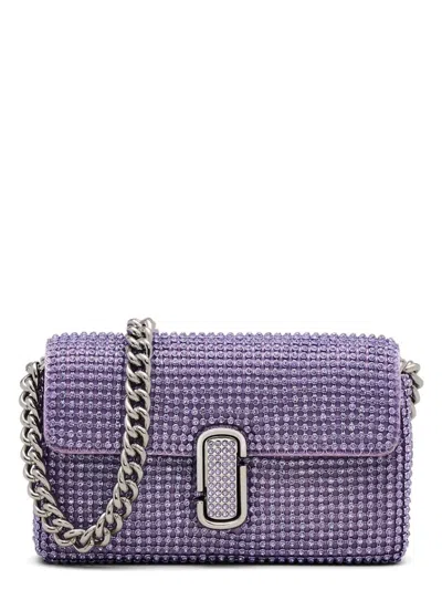 Marc Jacobs Women's The Rhinestone J Marc Logo Mini Shoulder Bag