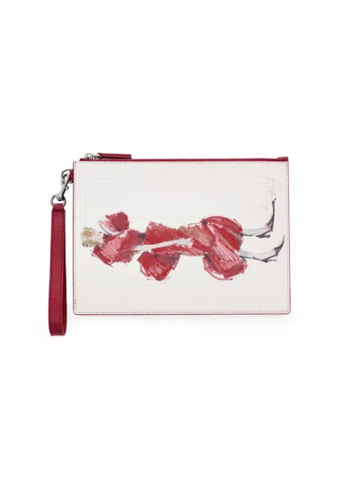 Marc Jacobs Women's The Runway Illustration Wristlet In Red