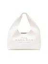 Marc Jacobs The Sack Leather Shoulder Bag In White