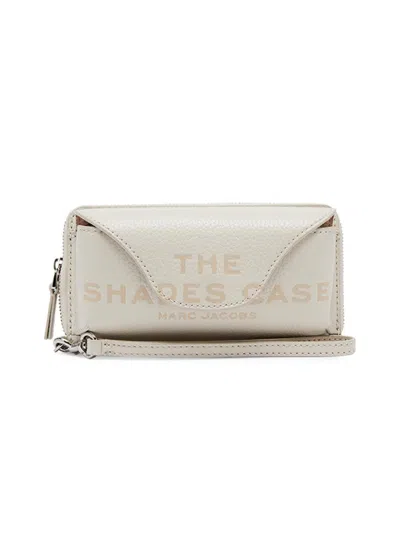 Marc Jacobs Women's The Shades Leather Case In White