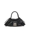 Marc Jacobs The Cristina Small Satchel Leather Cross-body Bag In Black