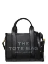 Marc Jacobs Small The Leather Tote Bag In Black