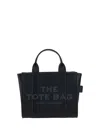 Marc Jacobs Women Black Leather Mini The Tote Bag Handbag
