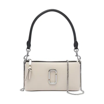 Marc Jacobs Women The Snapshot Convertible Bag In White