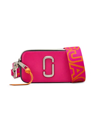 Marc Jacobs Women's The Snapshot Crossbody Bag In Hot Pink Multi