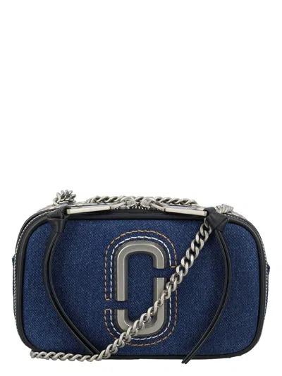 Marc Jacobs Women's The Snapshot Denim Bag In Dark Wash