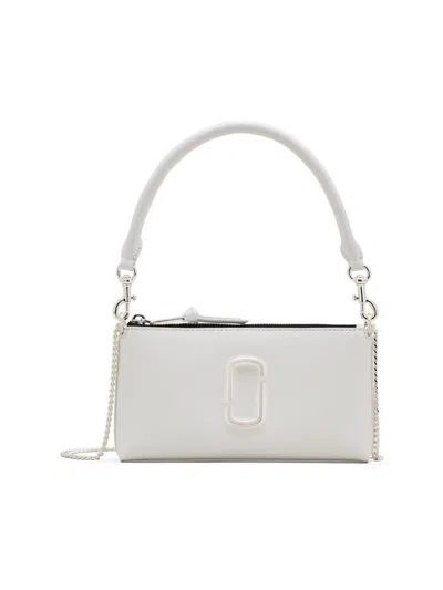 Marc Jacobs Women's The Snapshot Pochette Shoulder Bag In White