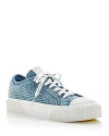 Marc Jacobs Women's The Sneaker Low Top Sneakers In Light Blue