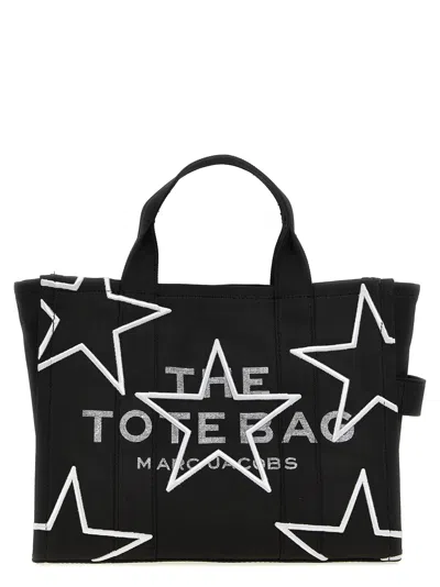Marc Jacobs Women 'the Star Canvas Medium Tote' Shopping Bag In Multi