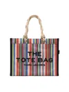 Marc Jacobs The Large Stripe Mesh Rope Tote Bag In Multi