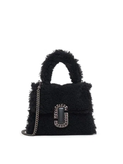 Marc Jacobs Women's The Teddy St Mark Mini Tote Bag In Black