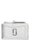 Marc Jacobs Women's The Top Zip Wallet In Silver