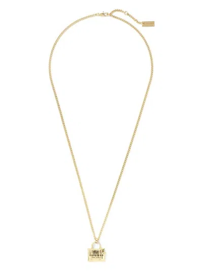 Marc Jacobs Women's The Tote Bag Necklace In Gold