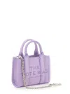 Marc Jacobs Women's The Tote Dwarf Keychain In Lilac