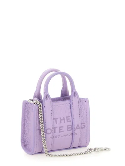 Marc Jacobs Women's The Tote Dwarf Keychain In Lilac