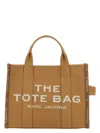 Marc Jacobs Women Camel Canvas The Tote Shopping Bag