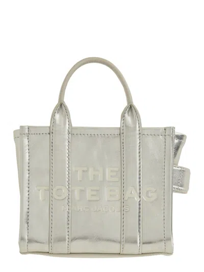 Marc Jacobs Women "the Tote" Mini Bag In Silver