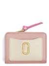 Marc Jacobs Utility Snapshot Mini Compact Wallet In Pink & Purple