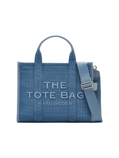 Marc Jacobs Women's The Woven Medium Tote Bag In Pale Blue