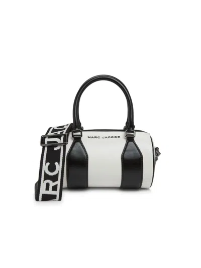 Marc Jacobs Women's Two-tone Logo Barrel Bag In Multi