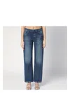 Marc Jacobs Belt Loops Faded Effect Five-pocket Style Trousers
