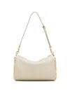 Marc Jacobs Leather Shoulder Bag Adjustable Detachable Strap In Neutral