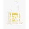 Marc Jacobs White 'the Clear Medium' Tote In White
