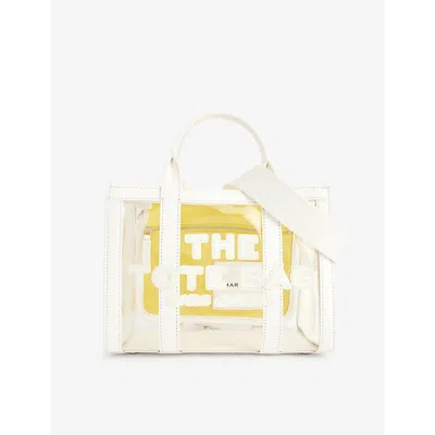 Marc Jacobs Womens White The Small Tote Pvc Tote Bag