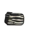 Marc Jacobs Women's Zebra Print Bold Flash Camera Bag In Black