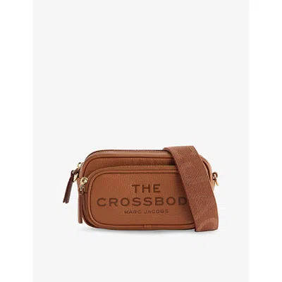 Marc Jacobs Argan Oil Leather The Crossbody Bag In Brown