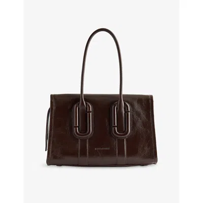 Marc Jacobs Womens Babe City Leather Tote Bag Fondant