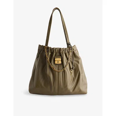 Marc Jacobs Womens Beech The Cristina Leather Tote Bag
